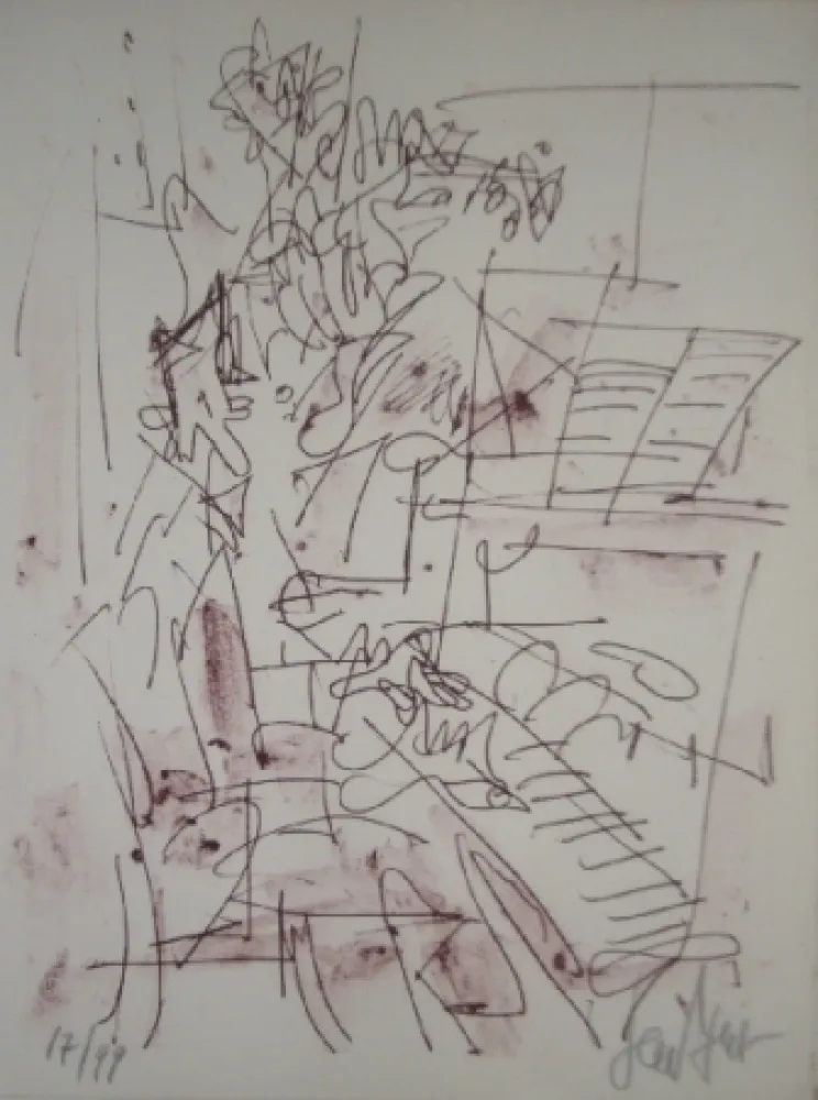 石版画 Paul  - Jazz