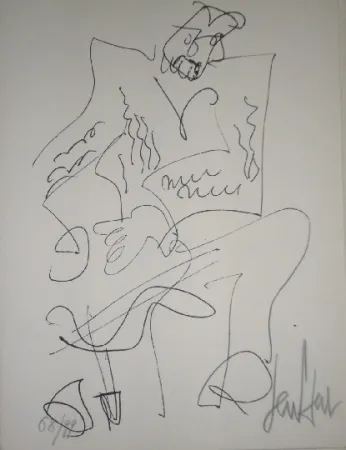 石版画 Paul  - Le soliste