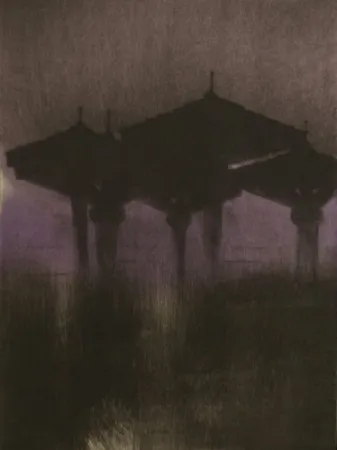 干刻版画 Paul P - Parasols