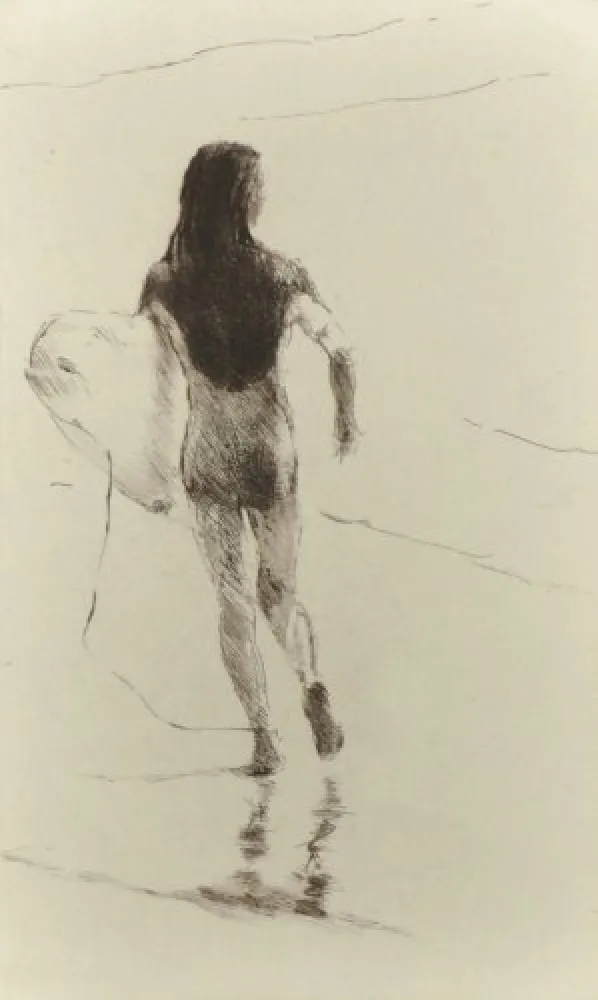 版画 Paul P - Surfista corrent