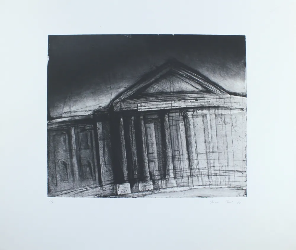 干刻版画 Paul - Untitled