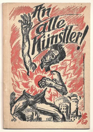 插图书 Pechstein - An alle Künstler! (To all the artists!) 