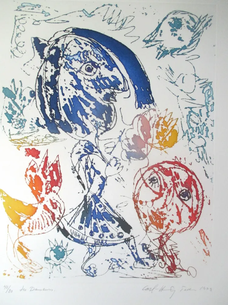 蚀刻飞尘法 Pedersen - Les Danseurs