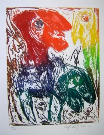 飞尘腐蚀法 Pedersen - L'Ile d'elle V