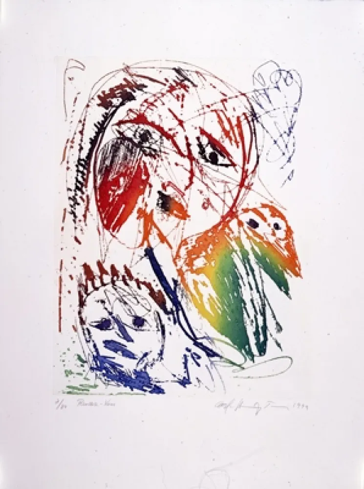 版画 Pedersen - Rendez-vous