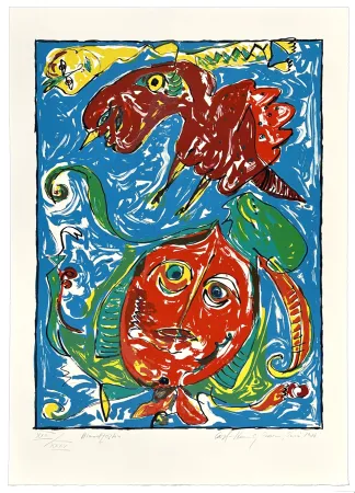 石版画 Pedersen - Sans titre