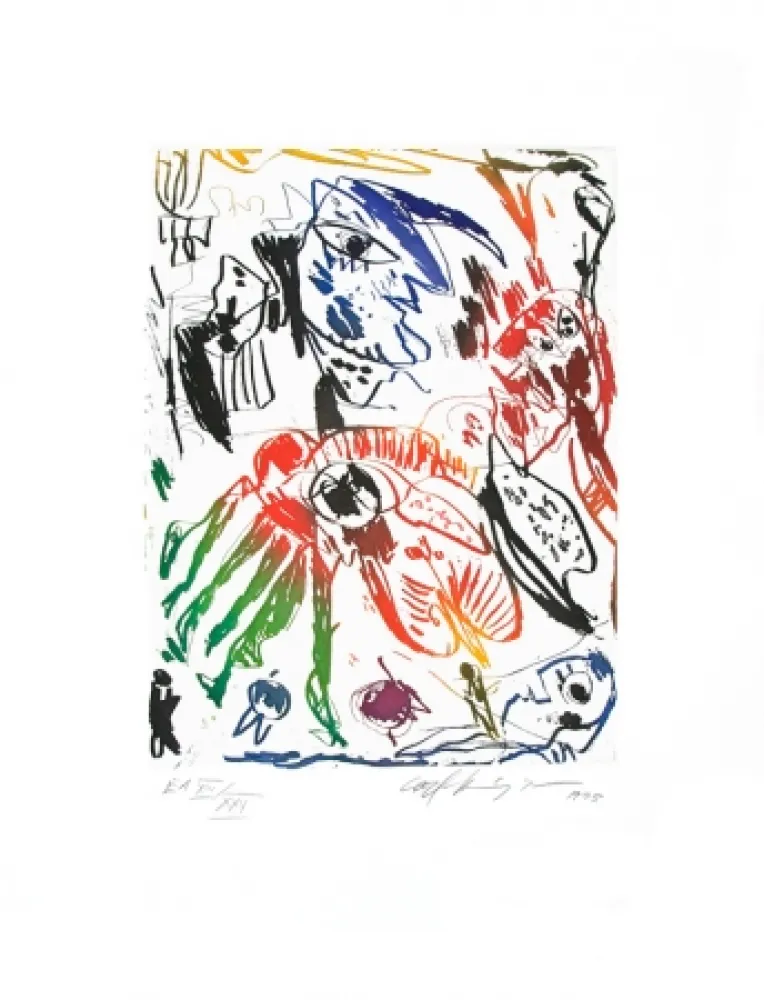 蚀刻版画 Pedersen - Summer 1