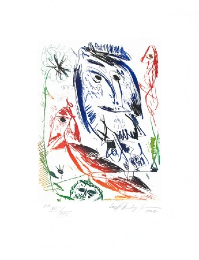 蚀刻版画 Pedersen - Summer 2