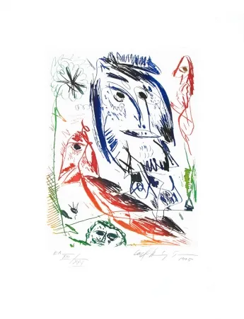 蚀刻版画 Pedersen - Summer 2