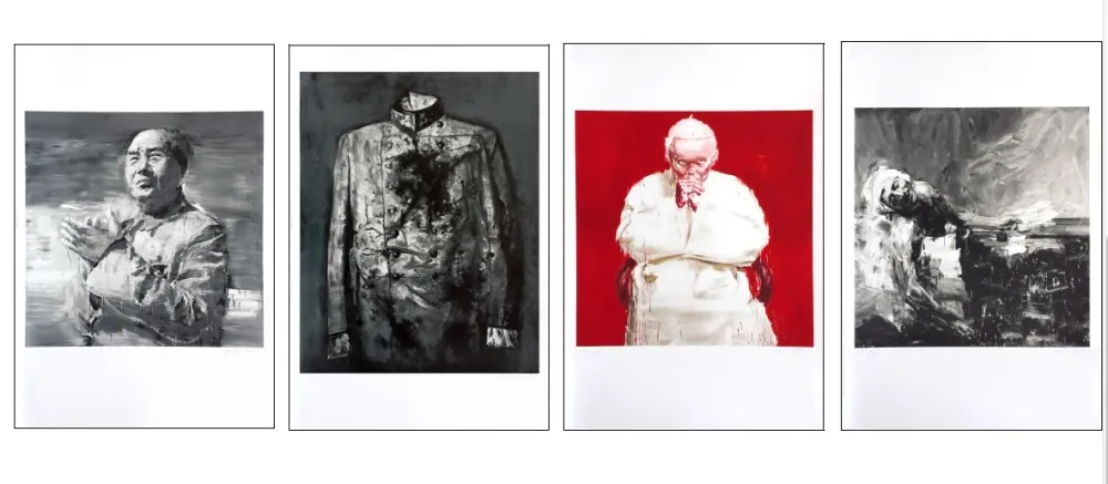 石版画 Pei-Ming - Icone