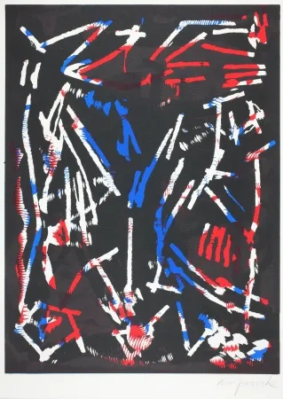 木刻 Penck - Olympia