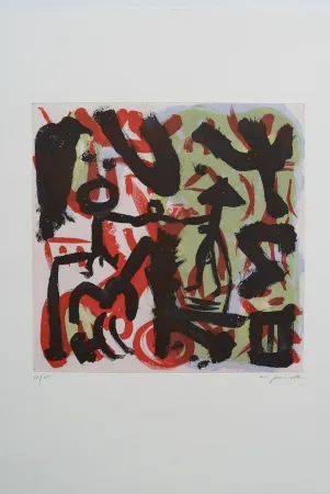 版画 Penck - Quo Vadis GG