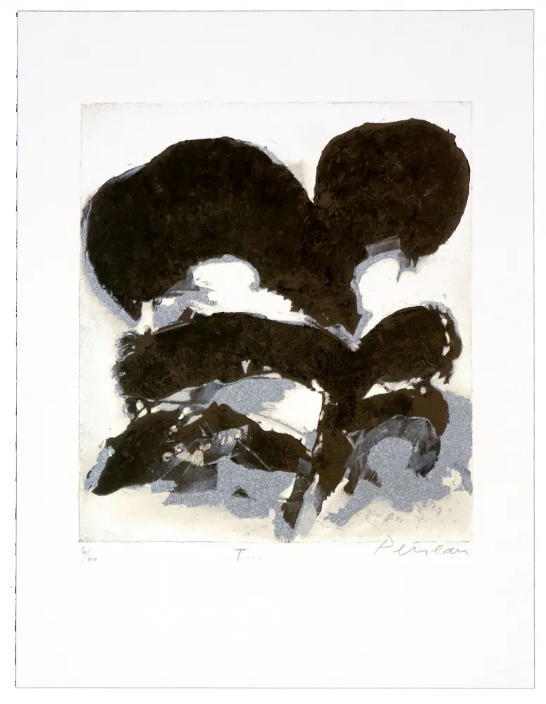 石版画 Péneau - T