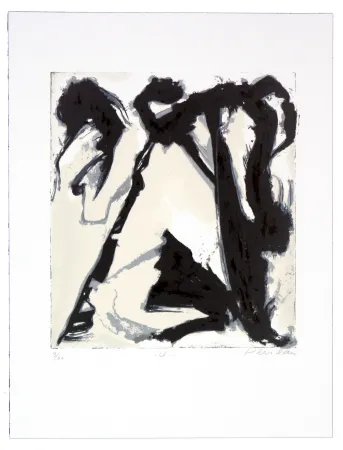 石版画 Péneau - U