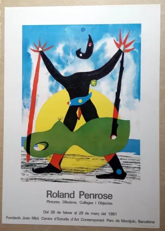 海报 Penrose - Roland Penrose - Pintures, dibuixos, Collages i objectes