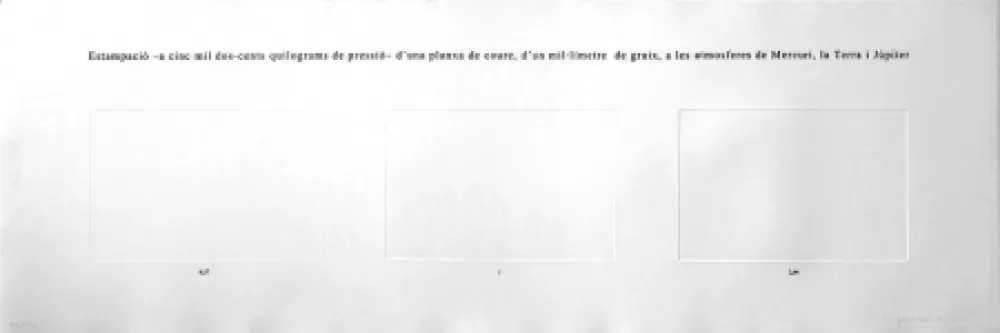 蚀刻版画 Perejaume - Atmosferes  