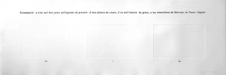 蚀刻版画 Perejaume - Atmosferes  