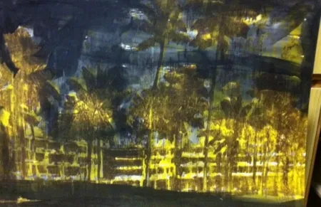 石版画 Perez - Dorado Hilton, Puerto Rico