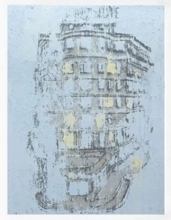 数码版画 Perez - Normandie (blue)