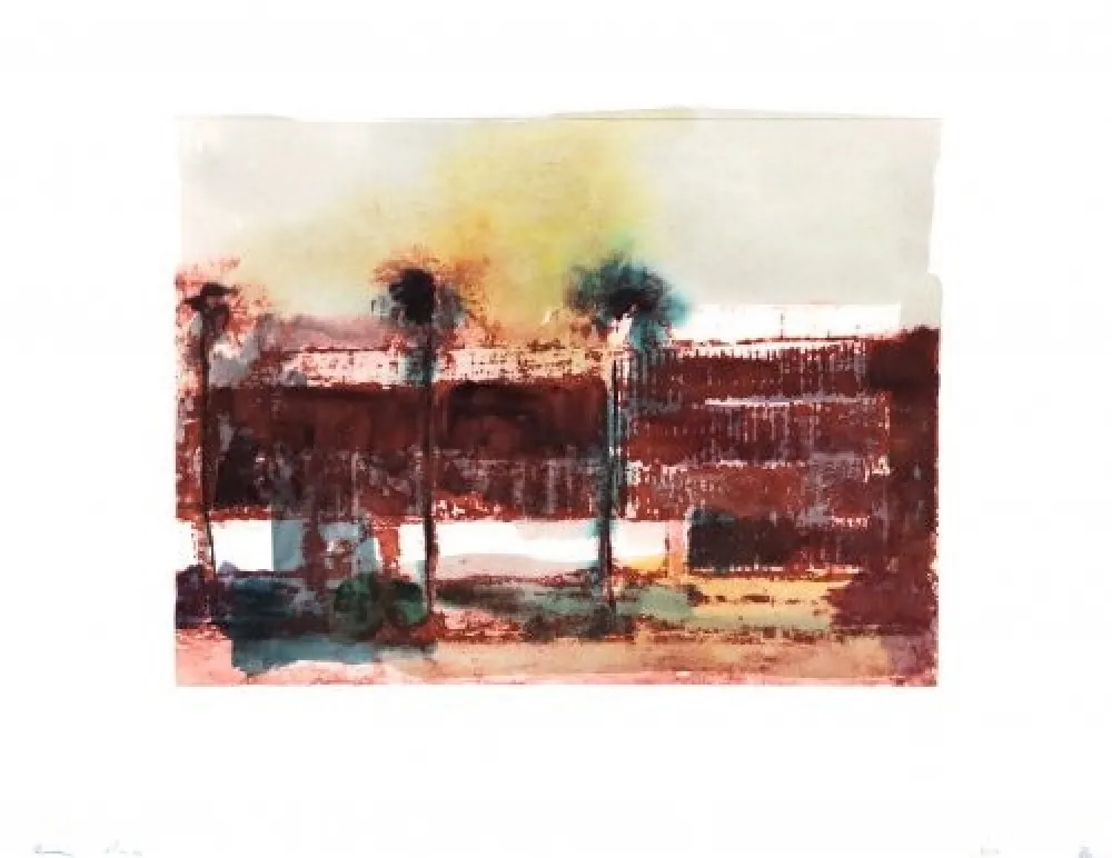 蚀刻版画 Perez - Puerto Rico