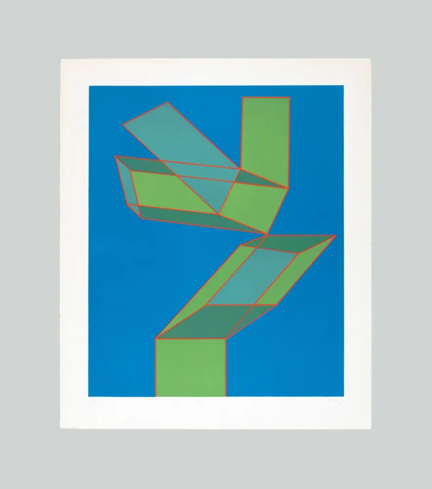 石版画 Perilli - Plus