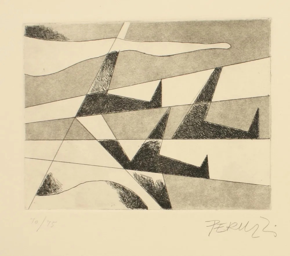 版画 Peruzzi - SENZA TITOLO