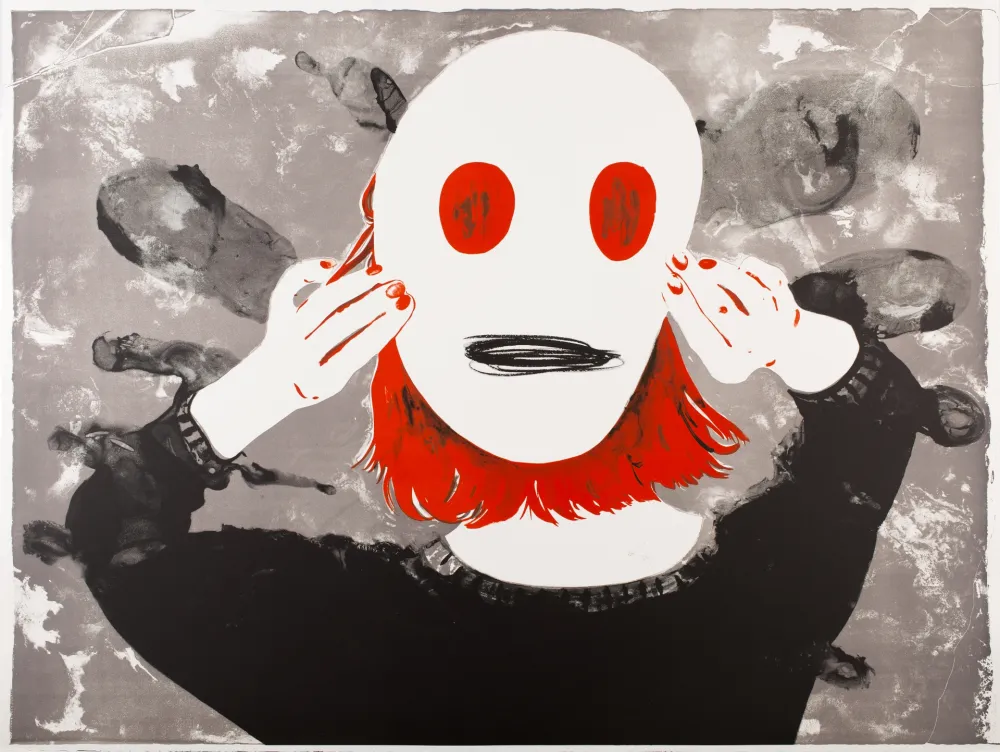 石版画 Pétrovitch - Masque