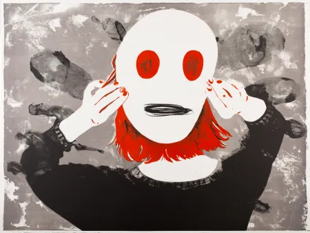 石版画 Pétrovitch - Masque