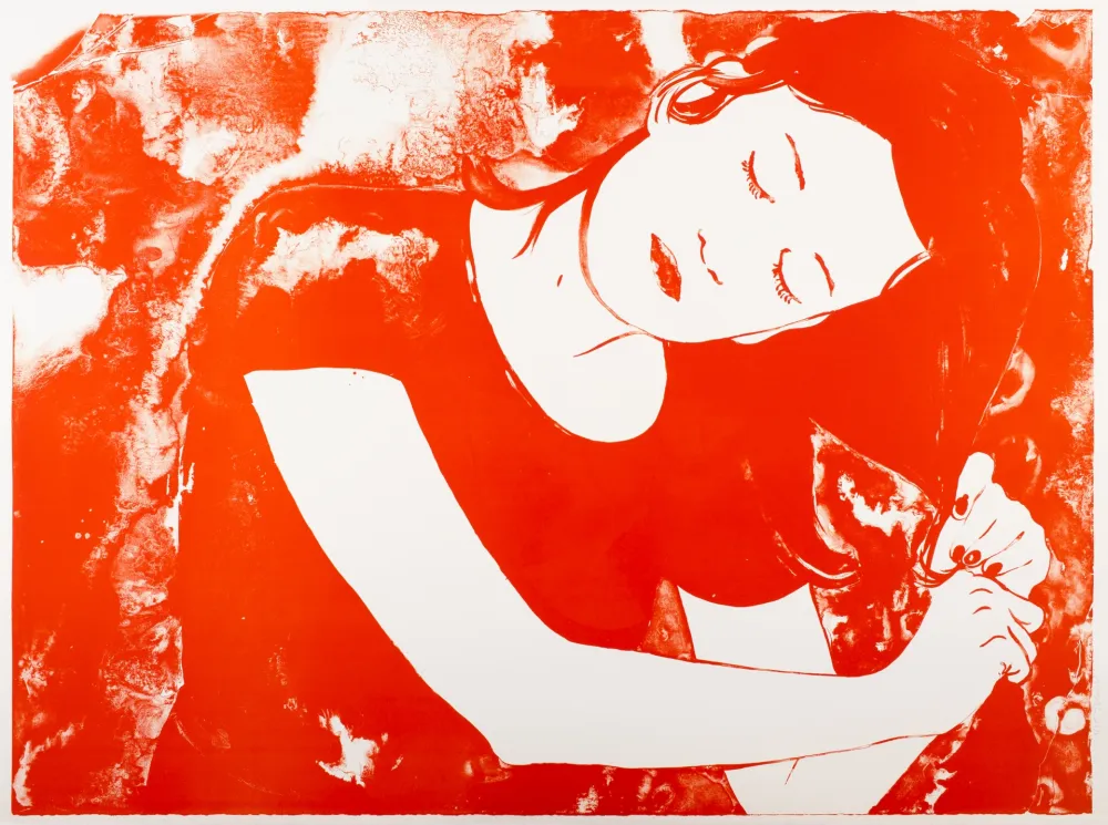 石版画 Pétrovitch - Se Coiffer