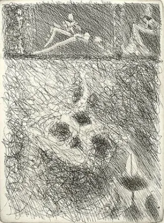 版画 Peverelli - Senza titolo