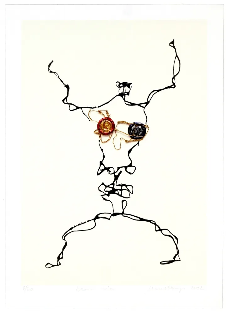 石版画 Phillipe - Demi-dieu