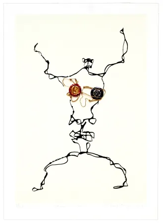 石版画 Phillipe - Demi-dieu