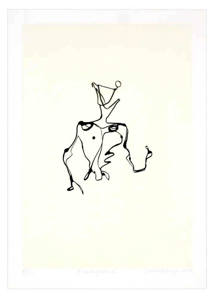 石版画 Phillipe - Emergence