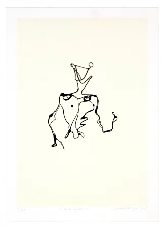 石版画 Phillipe - Emergence