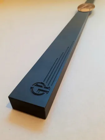 复数作品 Piacentino - Initialed bar with metal s.m. 55 plate