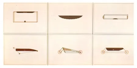 石版画 Piacentino - VEHICLES SCULPTURES - WALL SCULPTURES