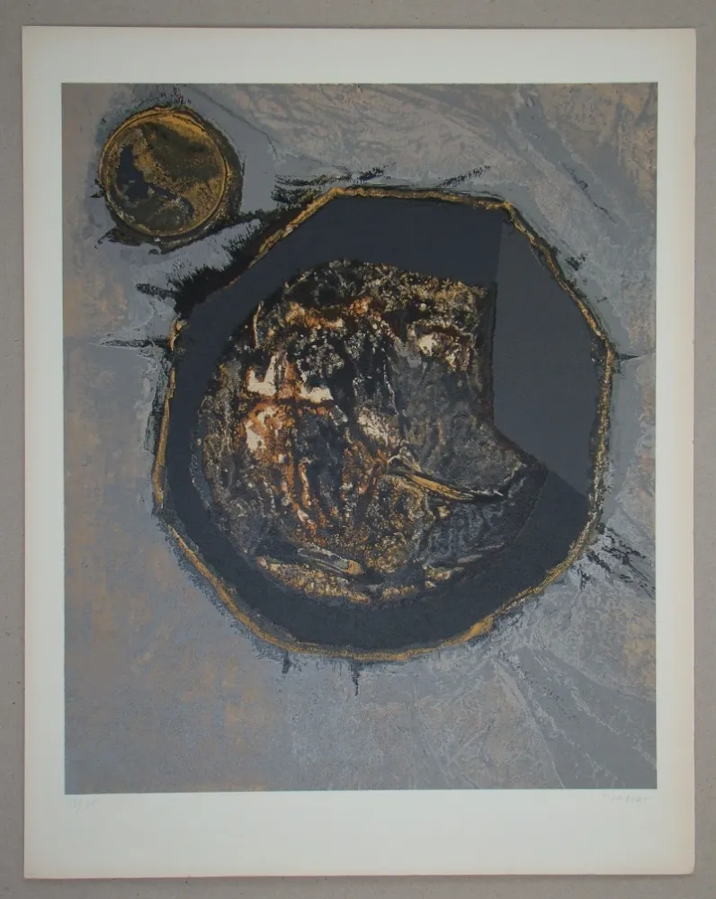 丝网印刷 Piaubert - Composition II. - 1964