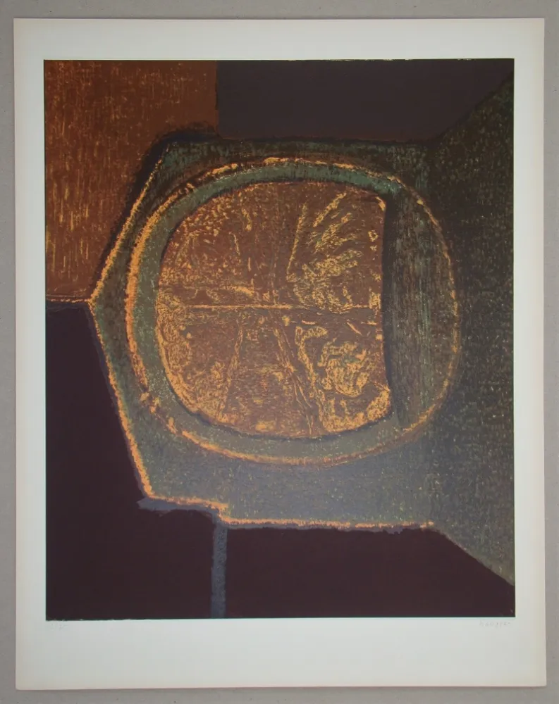 丝网印刷 Piaubert - Composition VI.-1964