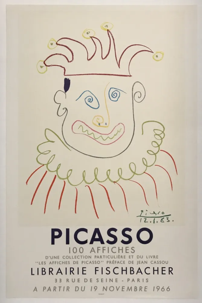 石版画 Picasso - 100 Affiches 
