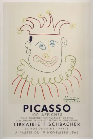 石版画 Picasso - 100 Affiches 