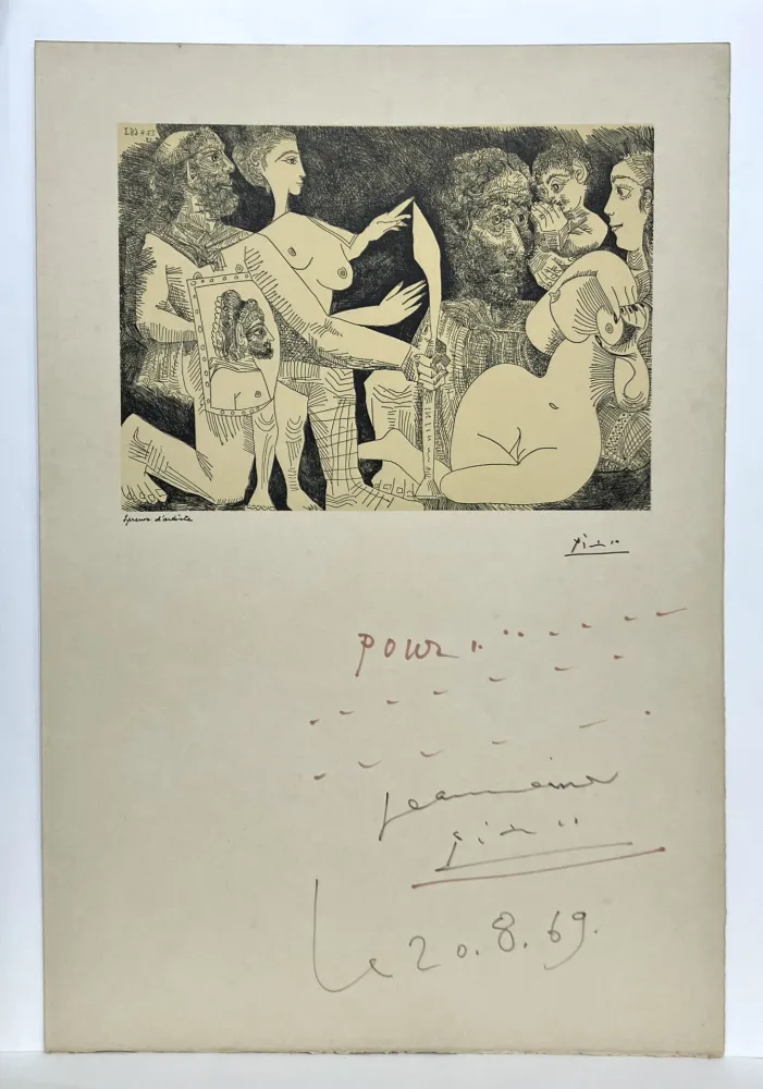 石版画 Picasso - 347 Gravures