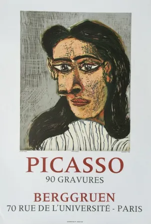 石版画 Picasso - 90 Gravures, Berggruen