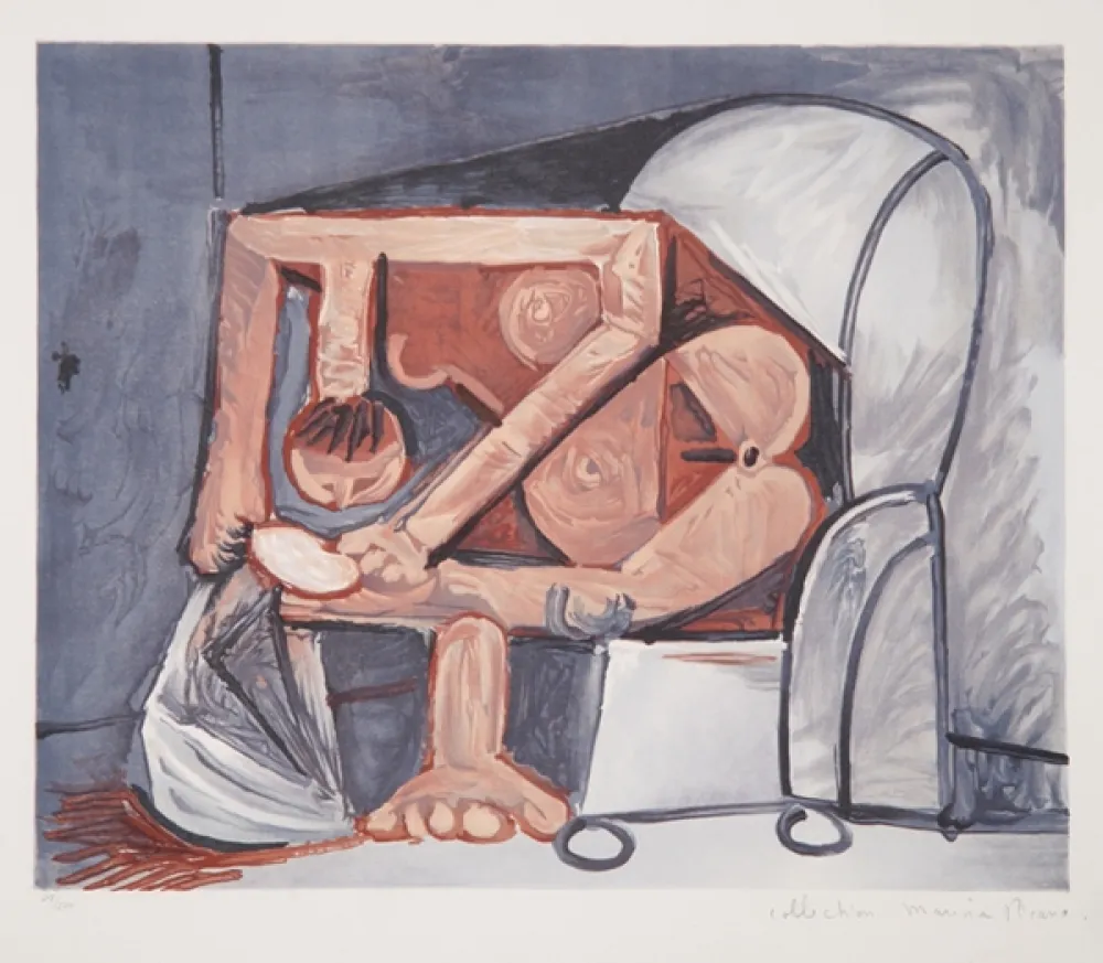 石版画 Picasso (After) -  