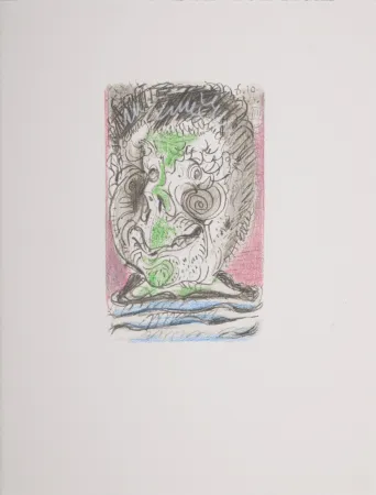 石版画 Picasso (After) - Le Goût du Bonheur (D), 1970