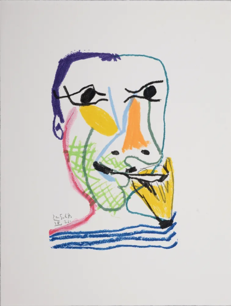 石版画 Picasso (After) - Le Goût du Bonheur (K), 1970