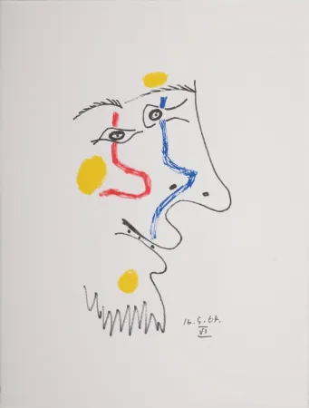 石版画 Picasso (After) - Le Goût du Bonheur (Q), 1970