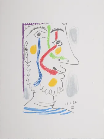 石版画 Picasso (After) - Le Goût du Bonheur (S), 1970