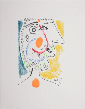 石版画 Picasso (After) - Le Goût du Bonheur (U), 1970