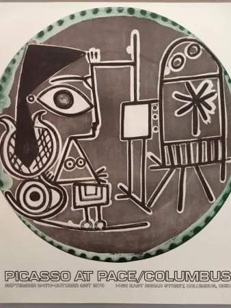石版画 Picasso (After) - Pace
