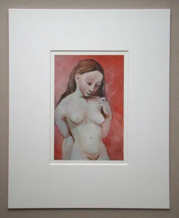 照相凹版 Picasso (After) - Torse rose